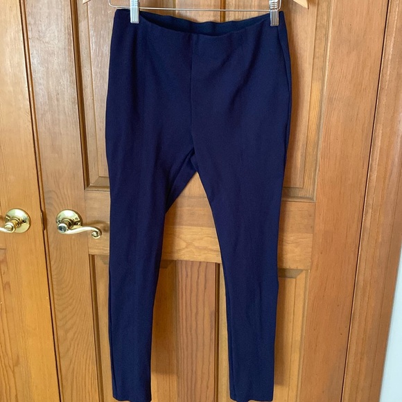 Lilly Pulitzer Nira Leggings Midnight Navy Women’s Size Medium Style 27273 - Picture 1 of 6